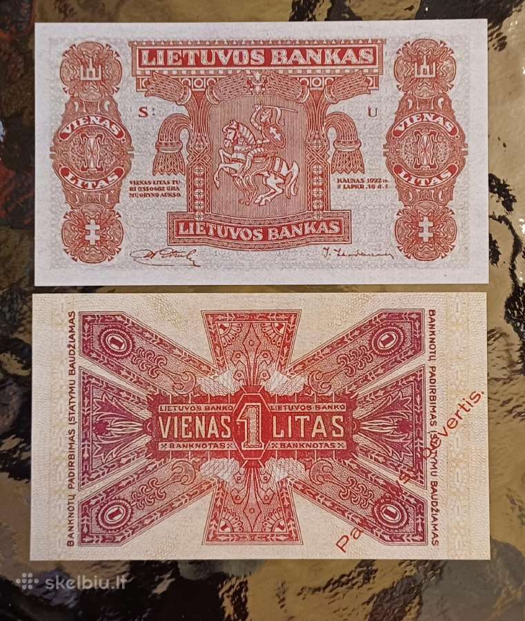 Lietuva 1922-1930 m. Reprodukcija - nuotraukos Nr. 13