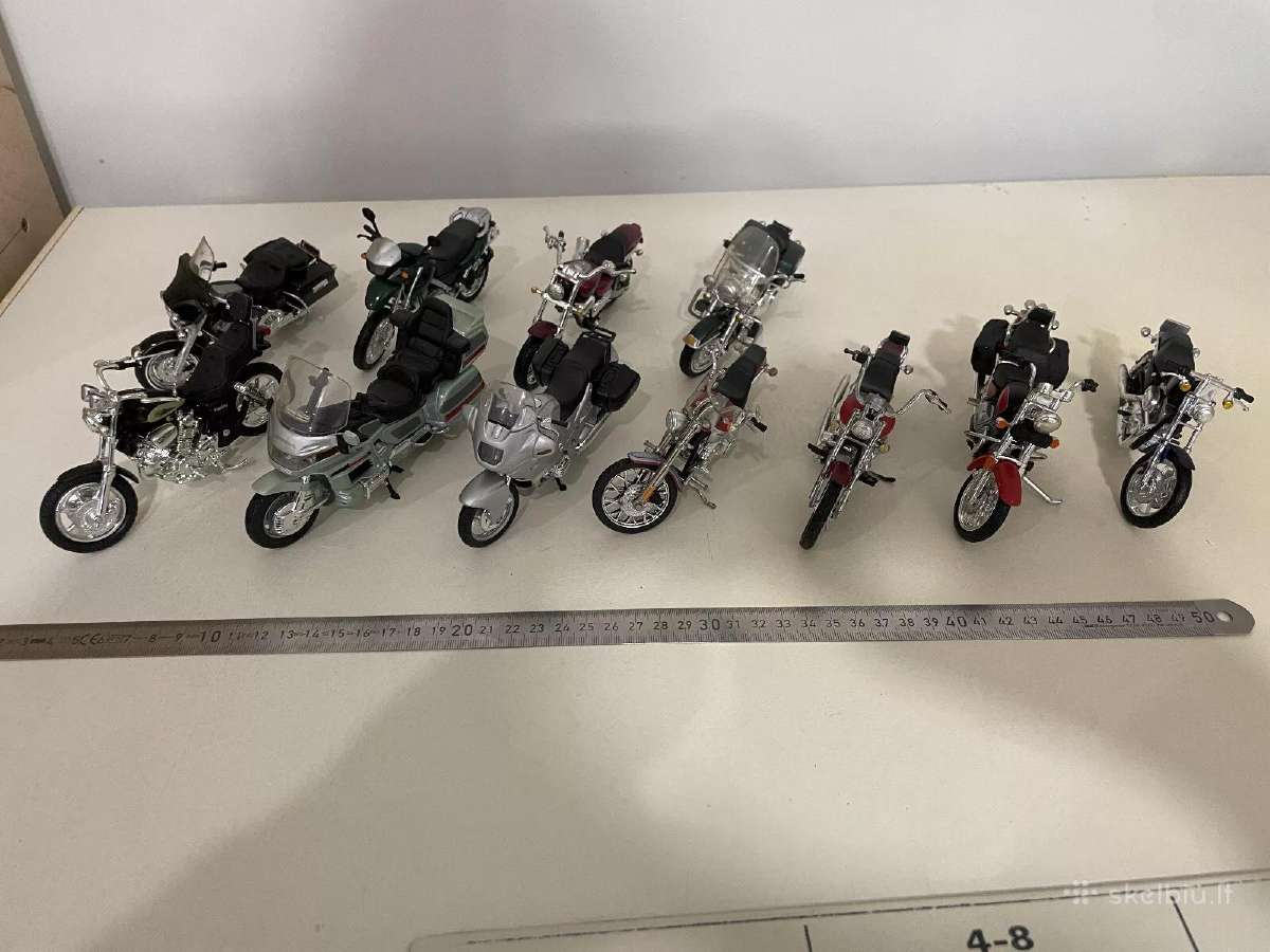 Motociklų modeliai modeliukai 1:12 ir 1:18 harley - nuotraukos Nr. 6