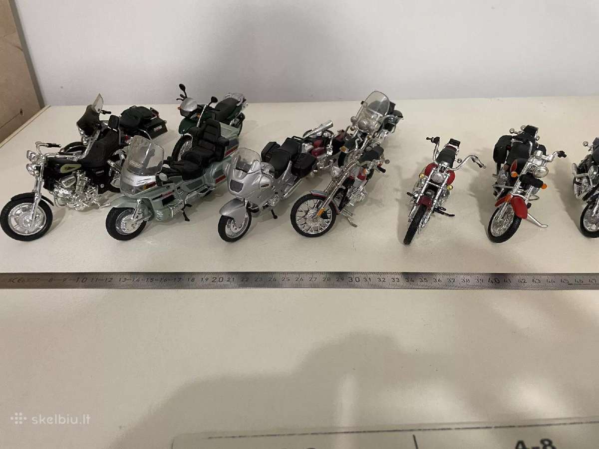 Motociklų modeliai modeliukai 1:12 ir 1:18 harley - nuotraukos Nr. 7