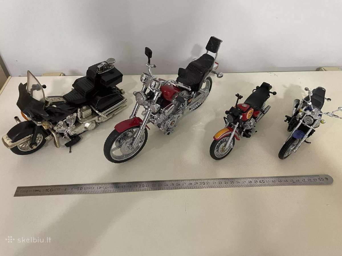 Motociklų modeliai modeliukai 1:12 1:18 1:10 - nuotraukos Nr. 2