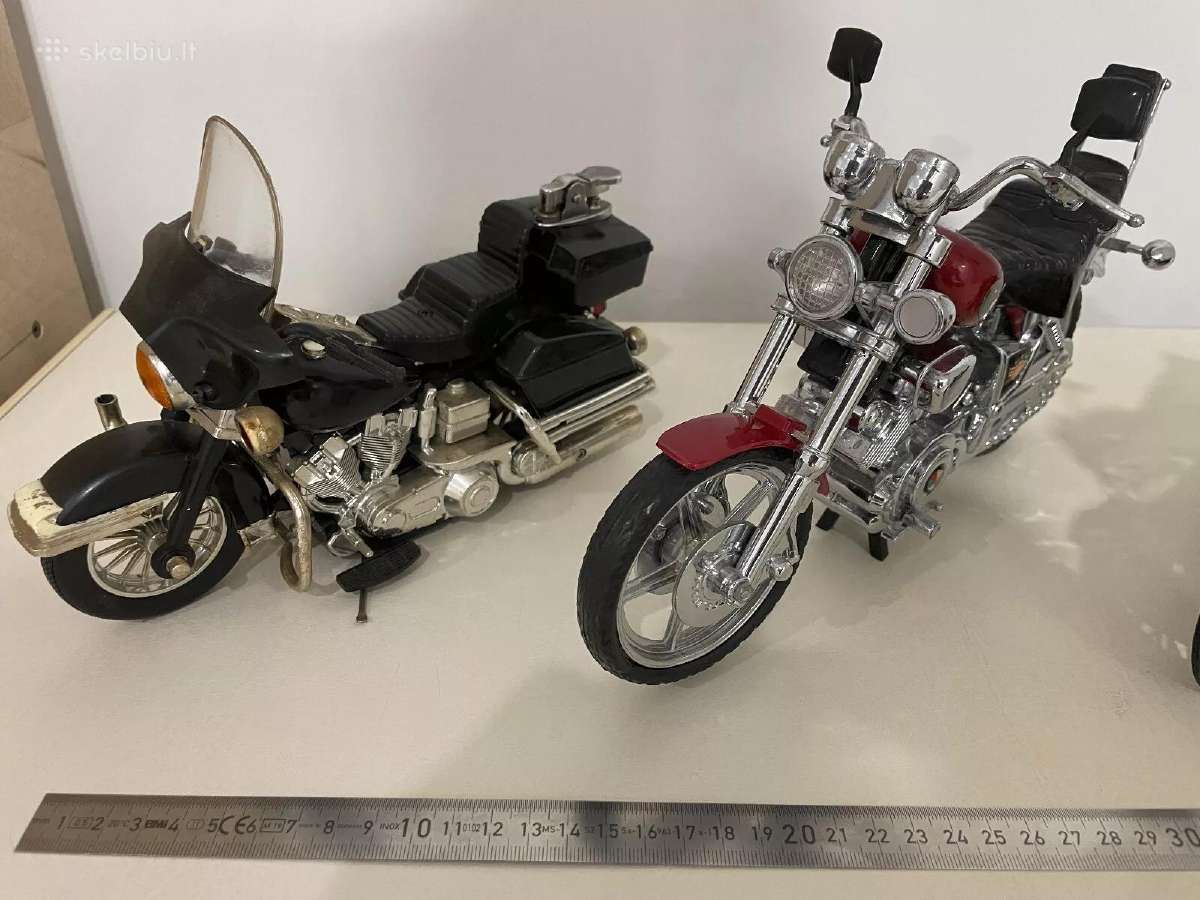 Motociklų modeliai modeliukai 1:12 1:18 1:10 - nuotraukos Nr. 3