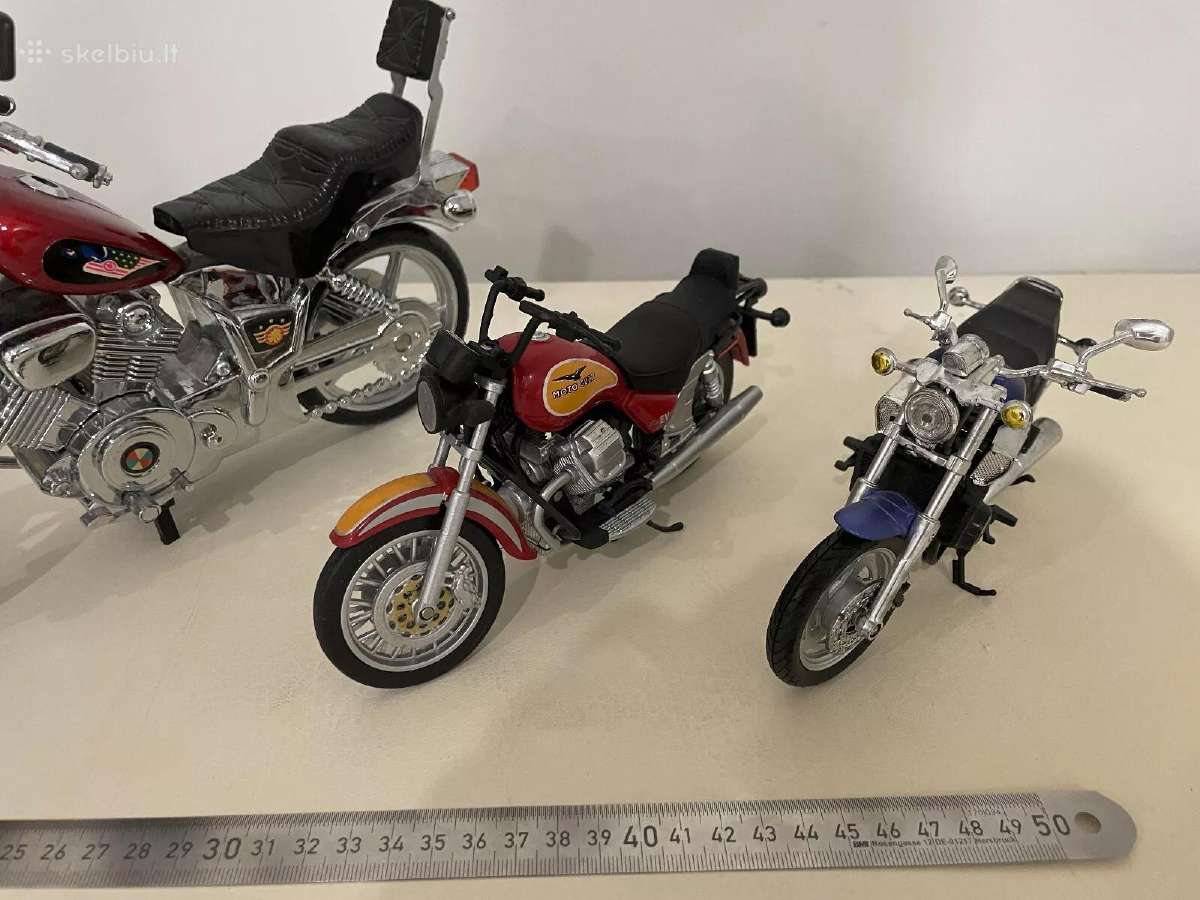 Motociklų modeliai modeliukai 1:12 1:18 1:10 - nuotraukos Nr. 4