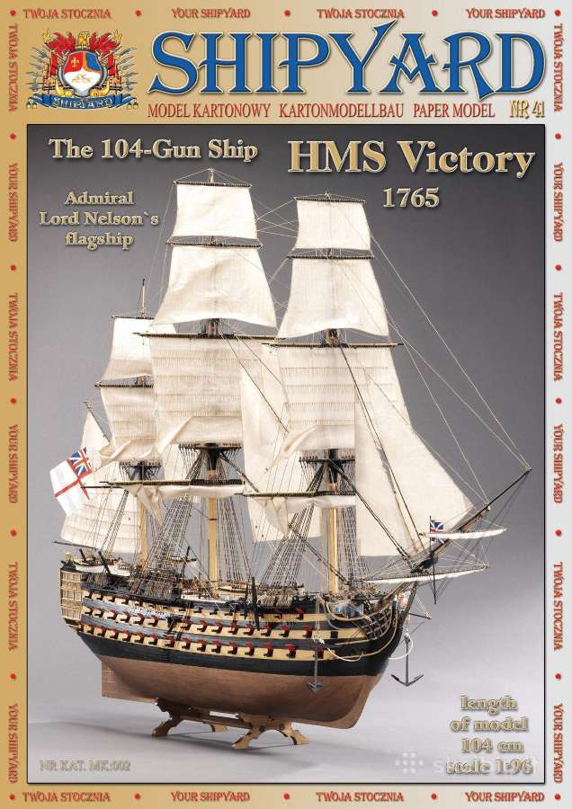 Shipyard Mk002 Hms Victory laivo modelis
