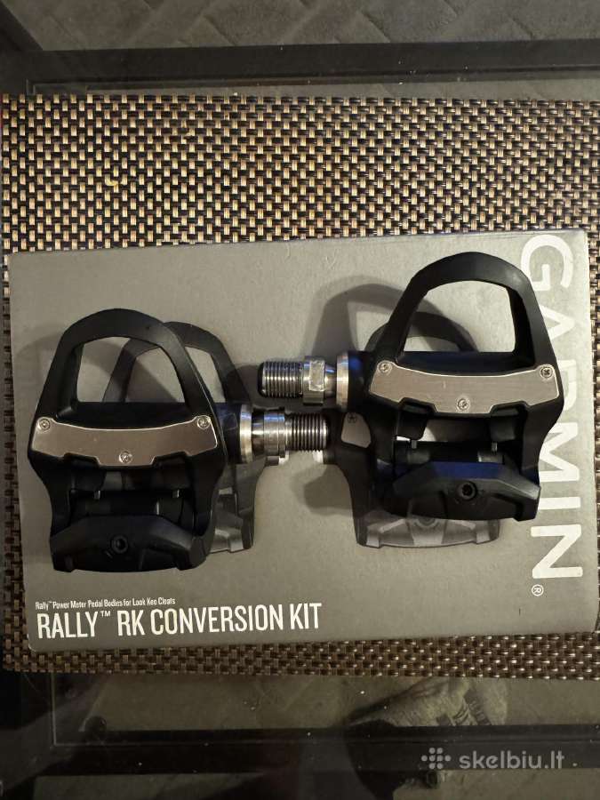 Nauji Garmin Rally Rk power meter pedalai