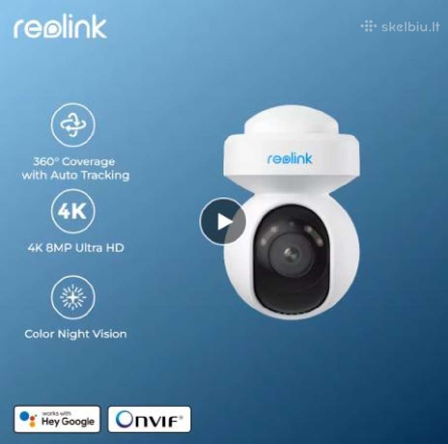Reolink valdoma poe kamera E1 outdoor 8 3x Zoom.