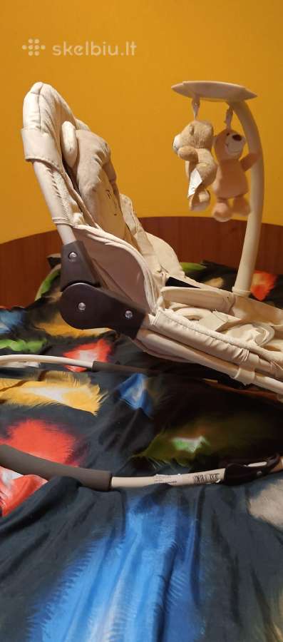 Hauck Leisure E-motion vibro gultukas - nuotraukos Nr. 2
