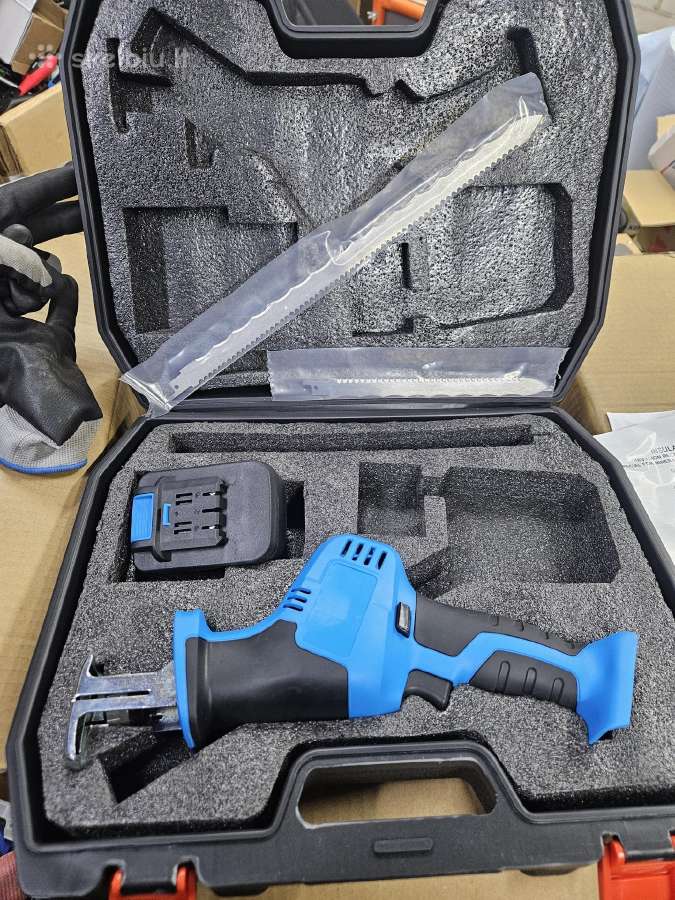 Akumuliatoriniai polistirolo peiliai Makita 18v - nuotraukos Nr. 6