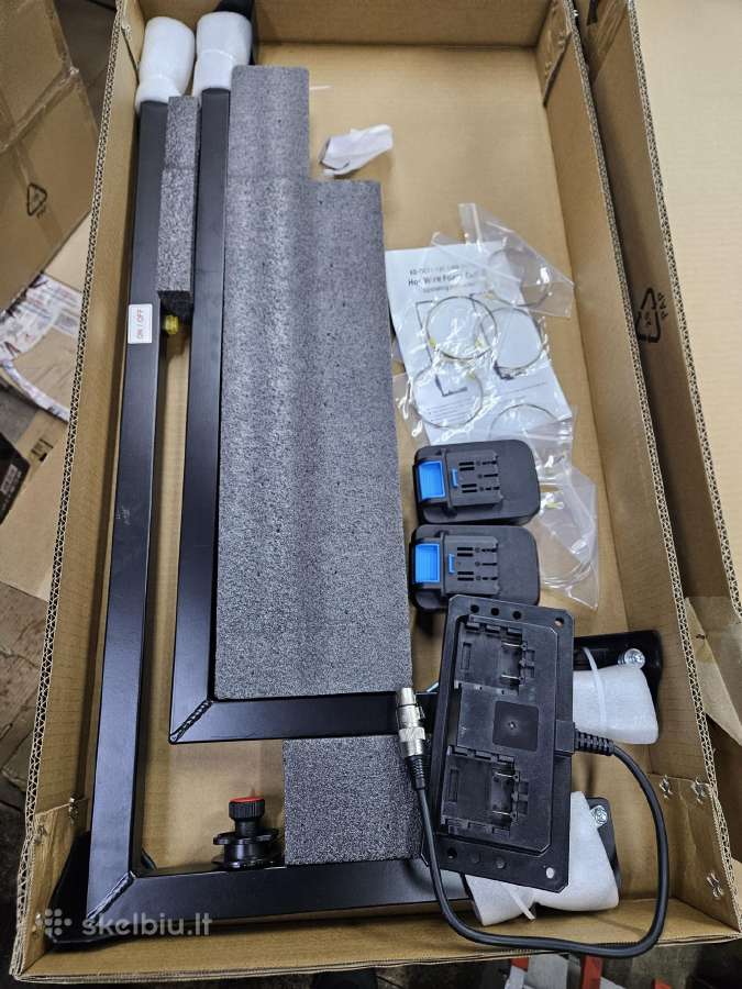 Akumuliatoriniai polistirolo peiliai Makita 18v - nuotraukos Nr. 8