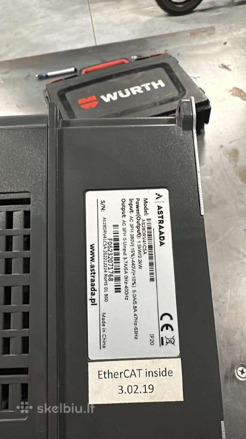 Daznio keitiklis Astrada Drv28a 1,5kw/2,2kw - nuotraukos Nr. 3