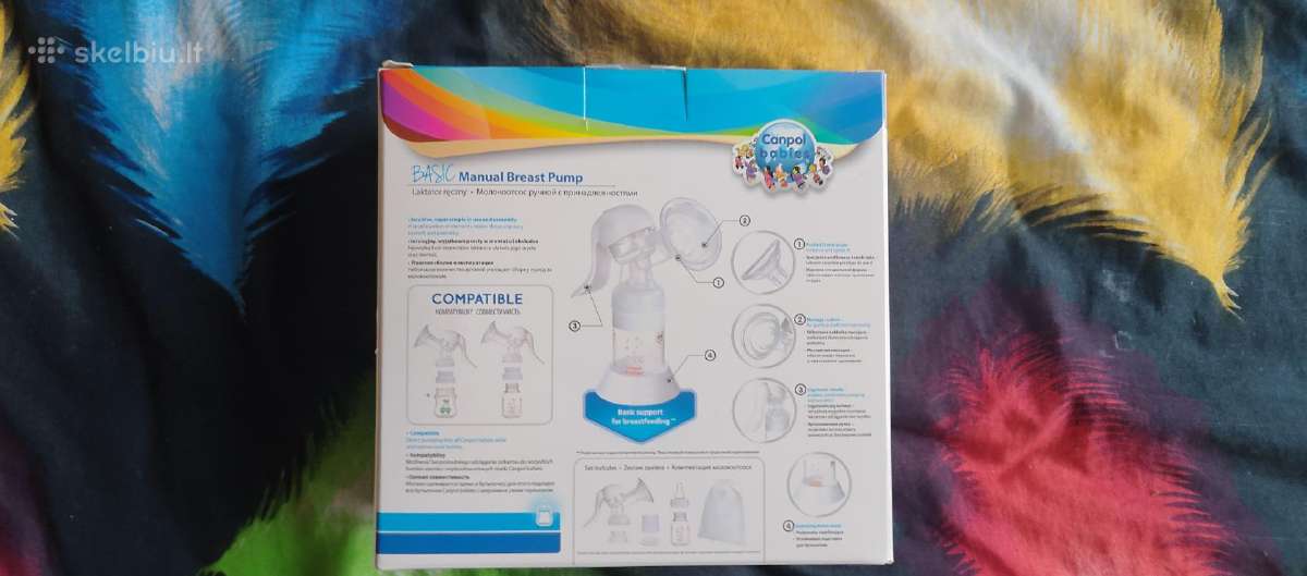 Rankinis pientraukis Canpol Babies basic - nuotraukos Nr. 2