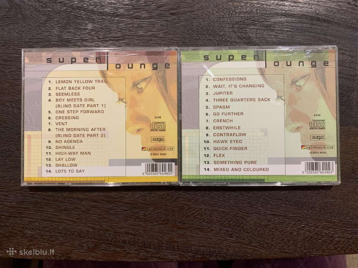 CD kompaktinis diskas Super Lounge 2 vnt - nuotraukos Nr. 2
