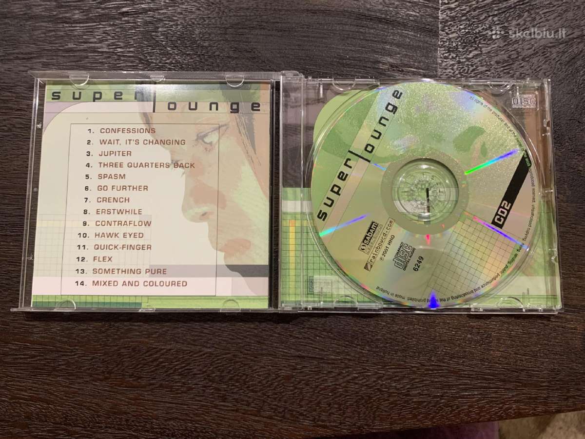 CD kompaktinis diskas Super Lounge 2 vnt - nuotraukos Nr. 4
