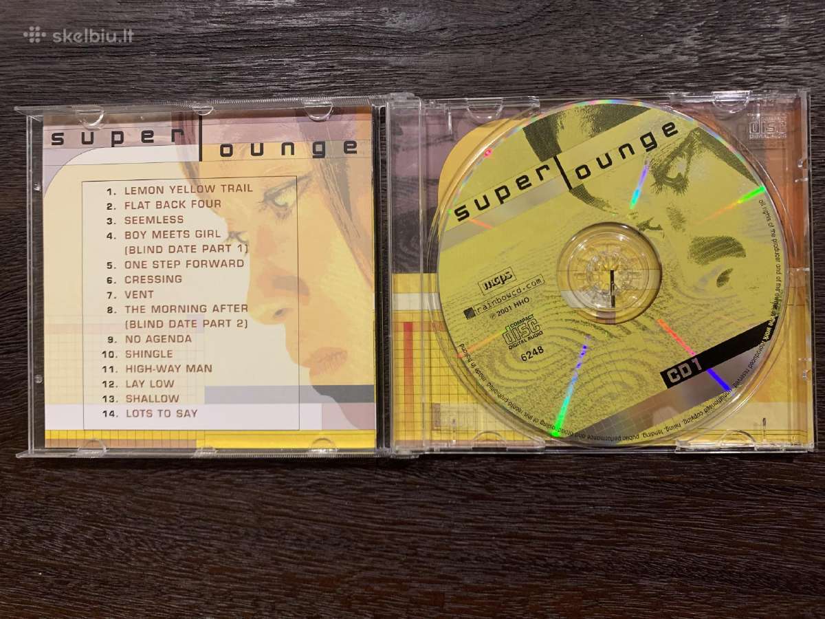 CD kompaktinis diskas Super Lounge 2 vnt - nuotraukos Nr. 3