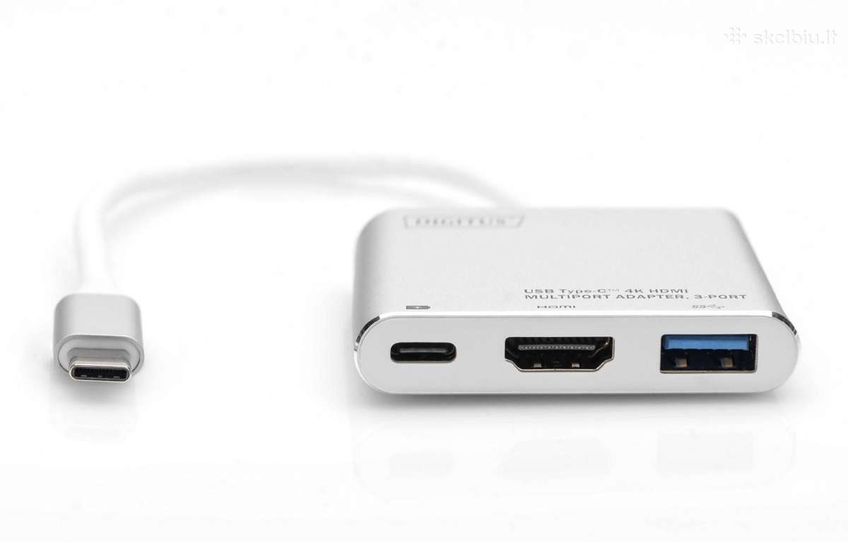 MacBook Pro, iPad Hub, Type-c HD-4k, Hdmi Nauji - nuotraukos Nr. 22