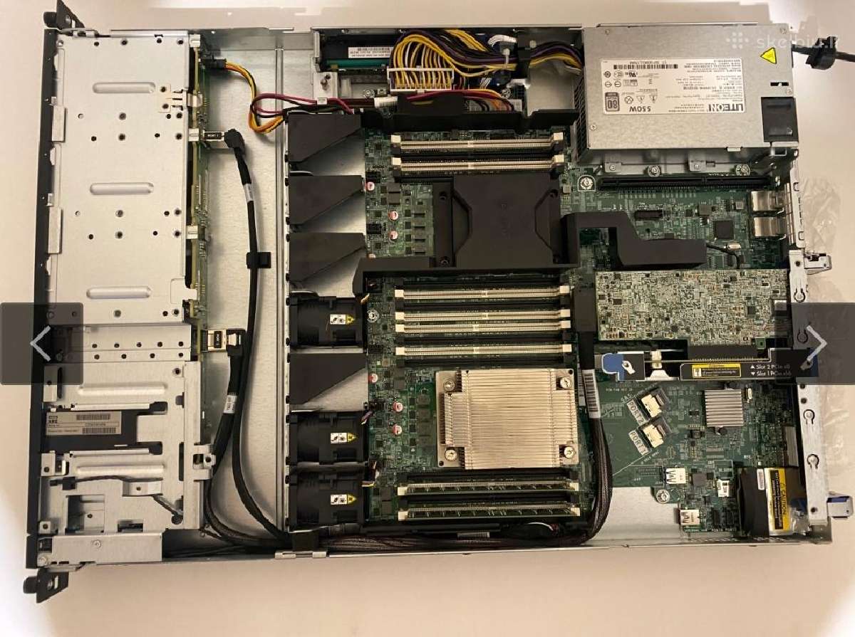 Hp proliant Hp Dl160 Gen9 e5-2620v3 16gb P440/4gb - nuotraukos Nr. 2