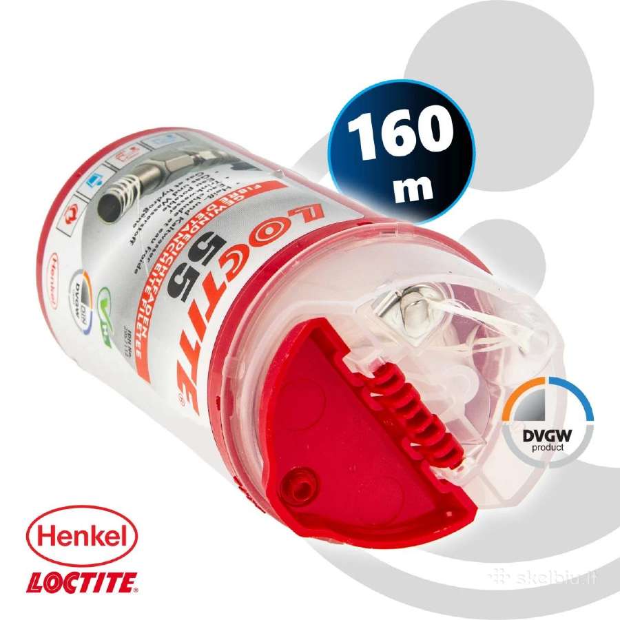 Sandarinimo siulas loctite 55 160 - nuotraukos Nr. 3