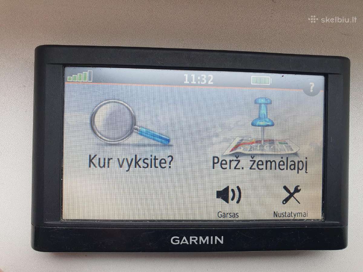 Navigacija Garmin - nuotraukos Nr. 14