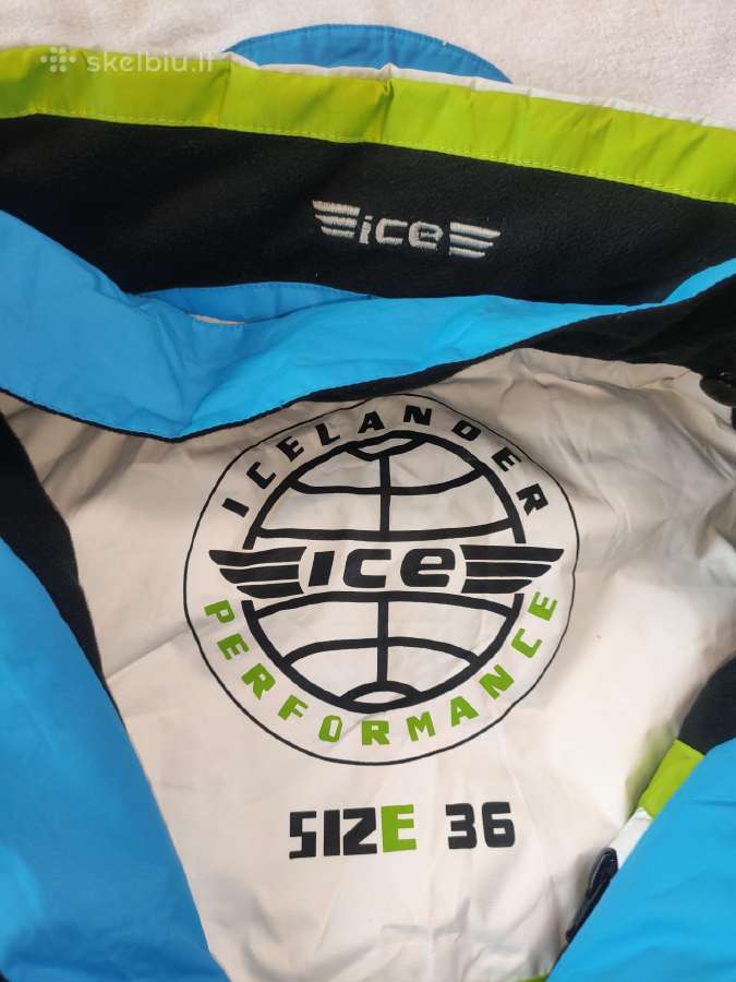Slidininko snieglentininko striuke Icelander 36 - nuotraukos Nr. 15