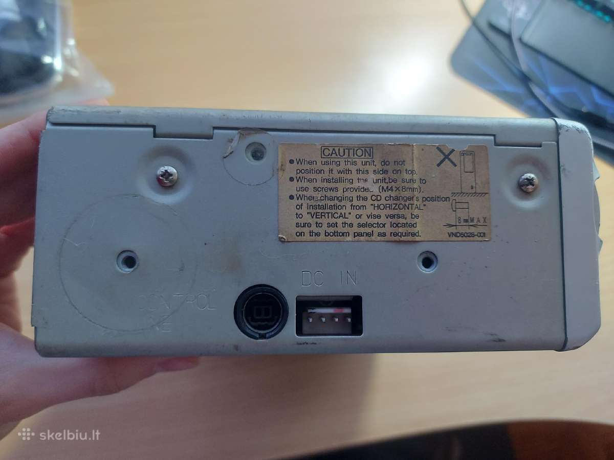 JVC CD diskų keitiklis, skaitytuvas Kd-mk77 - nuotraukos Nr. 4
