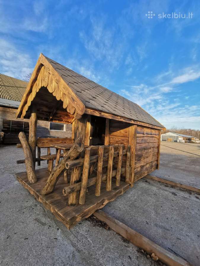 Sauna, karkasinė pirtis "Hobitas" - nuotraukos Nr. 3