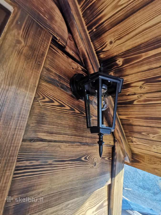 Sauna, karkasinė pirtis "Hobitas" - nuotraukos Nr. 7