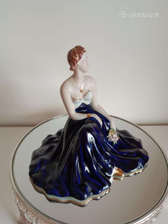 Vintažinė porcelianinė statulėlė Royal Dux Bohemia - nuotraukos Nr. 7