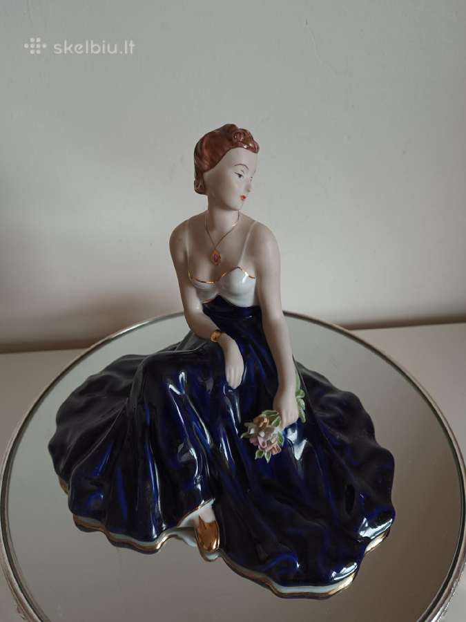 Vintažinė porcelianinė statulėlė Royal Dux Bohemia - nuotraukos Nr. 8
