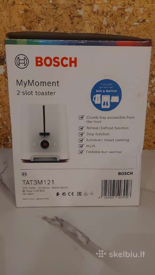 Skrudintuvas Bosch Tat3m121 - nuotraukos Nr. 2