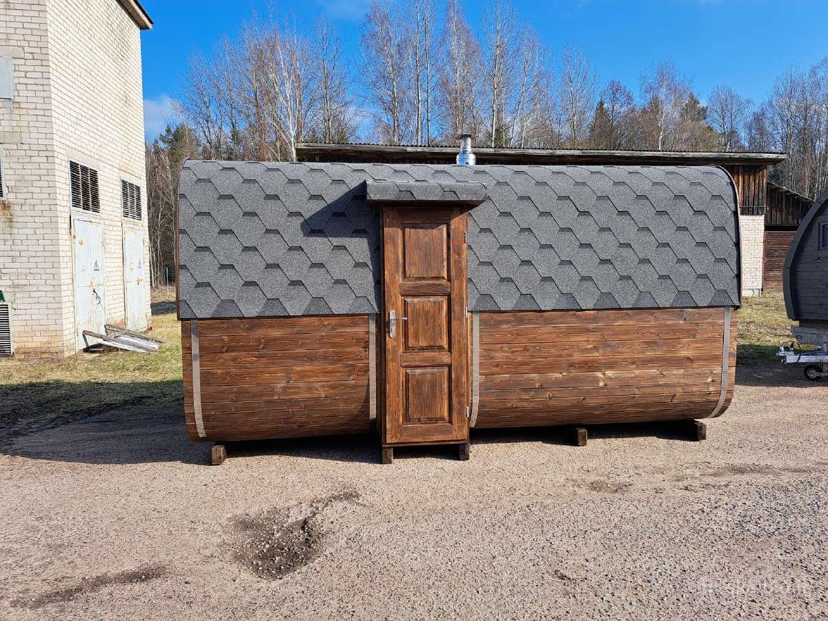 Kvadratinė pirtis Lauko pirtys 24-08