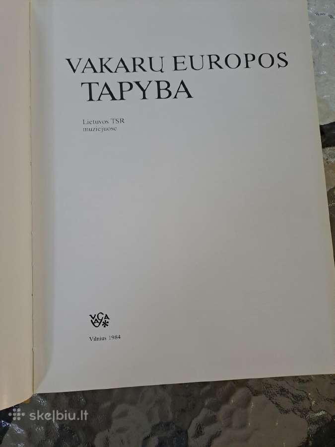Vakarų Europos tapyba - nuotraukos Nr. 2