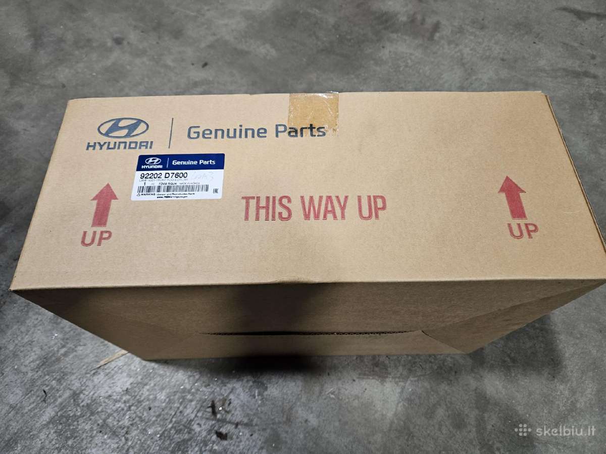 Hyundai Tucson Jm Front fog light Right 92202d7600 - nuotraukos Nr. 6