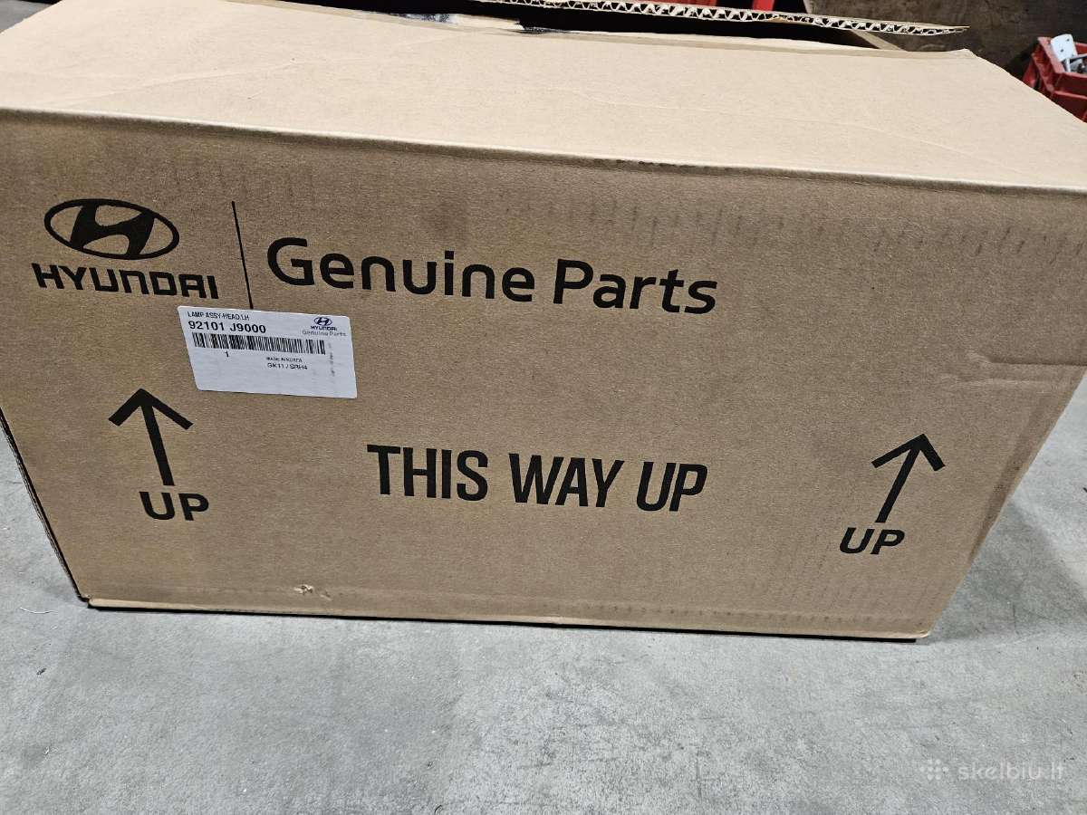 Hyundai Kona I Headlight headlamp Left 92102j9000 - nuotraukos Nr. 11