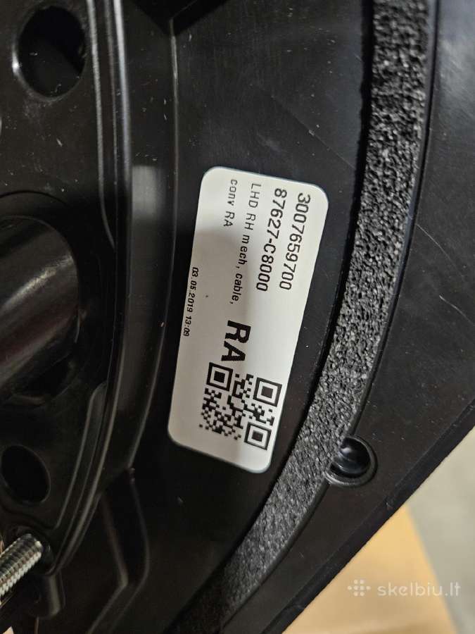 Hyundai I20 Right Mirror Man New Oem 87627-c8000 - nuotraukos Nr. 5