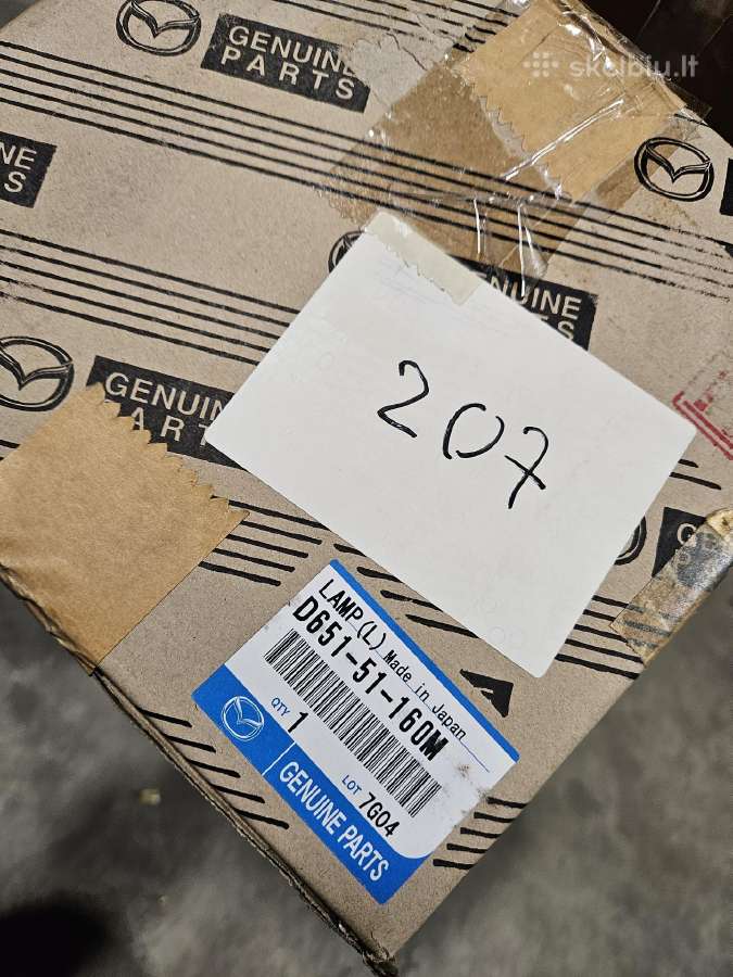 Mazda 2 Galinis žibintas kėbule Dm kairiej - nuotraukos Nr. 10