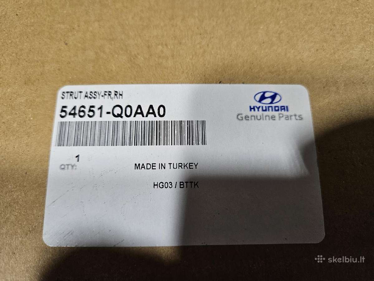 Hyundai i20 (GB Ib) Front shock absorber 54651q0aa - nuotraukos Nr. 3