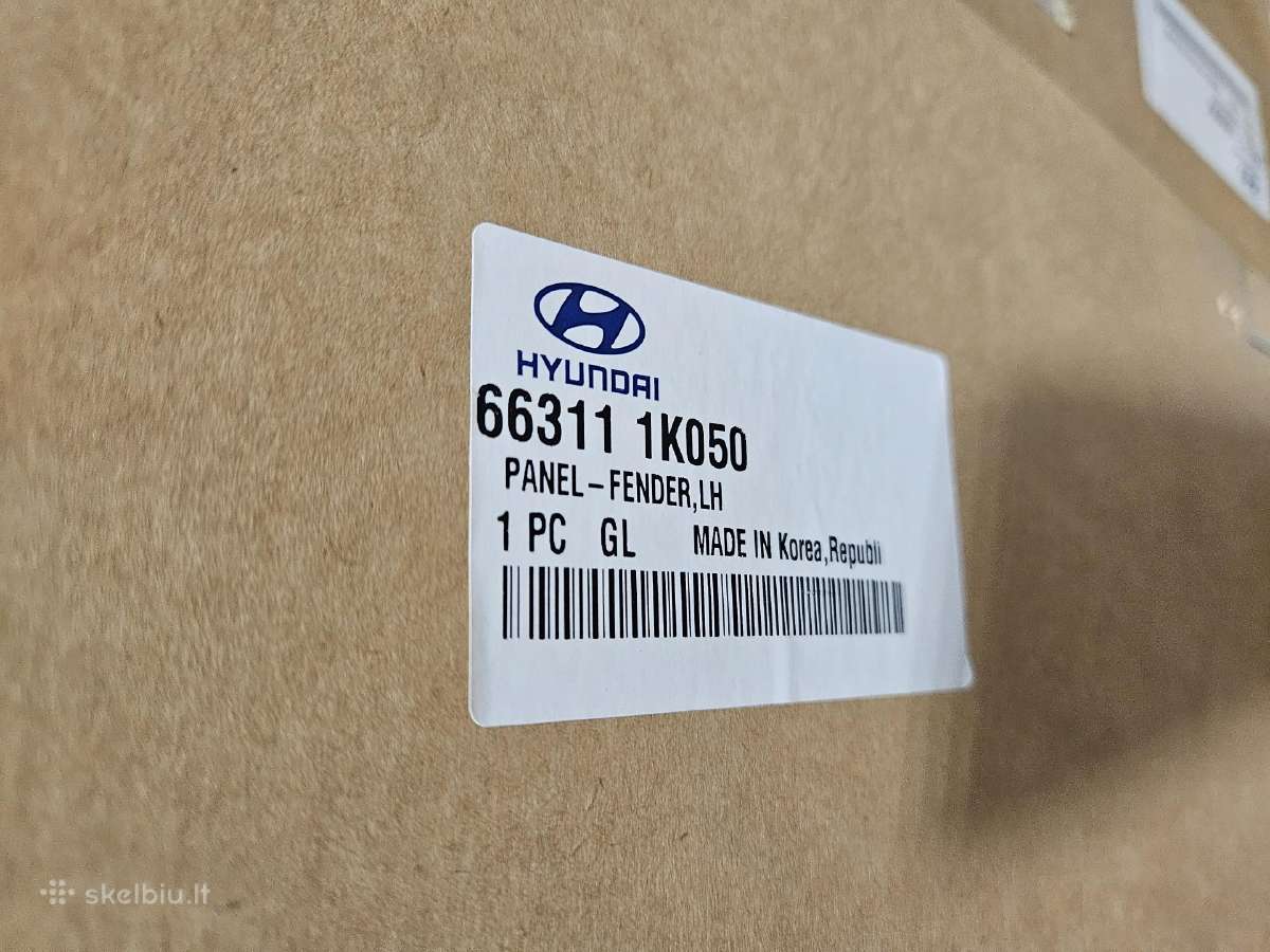 Hyundai ix20 Sparnas 66311-1k050 Oem - nuotraukos Nr. 3