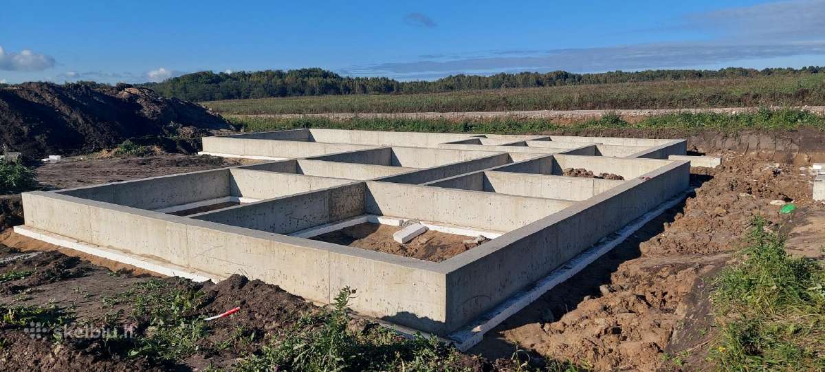 Pamatu liejimas, perdangų betonavimas - nuotraukos Nr. 3