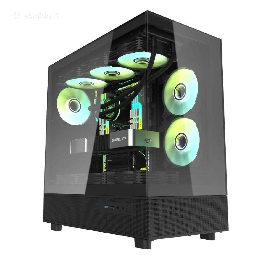 Kompiuterio Korpusas Darkflash Dpx90 - Juodas