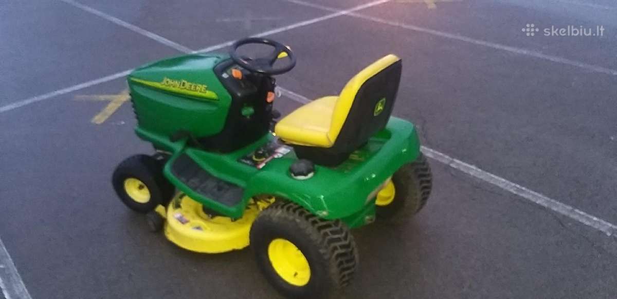 Sodo Traktorius John Deere Lt160 Automatas Varikli - nuotraukos Nr. 5