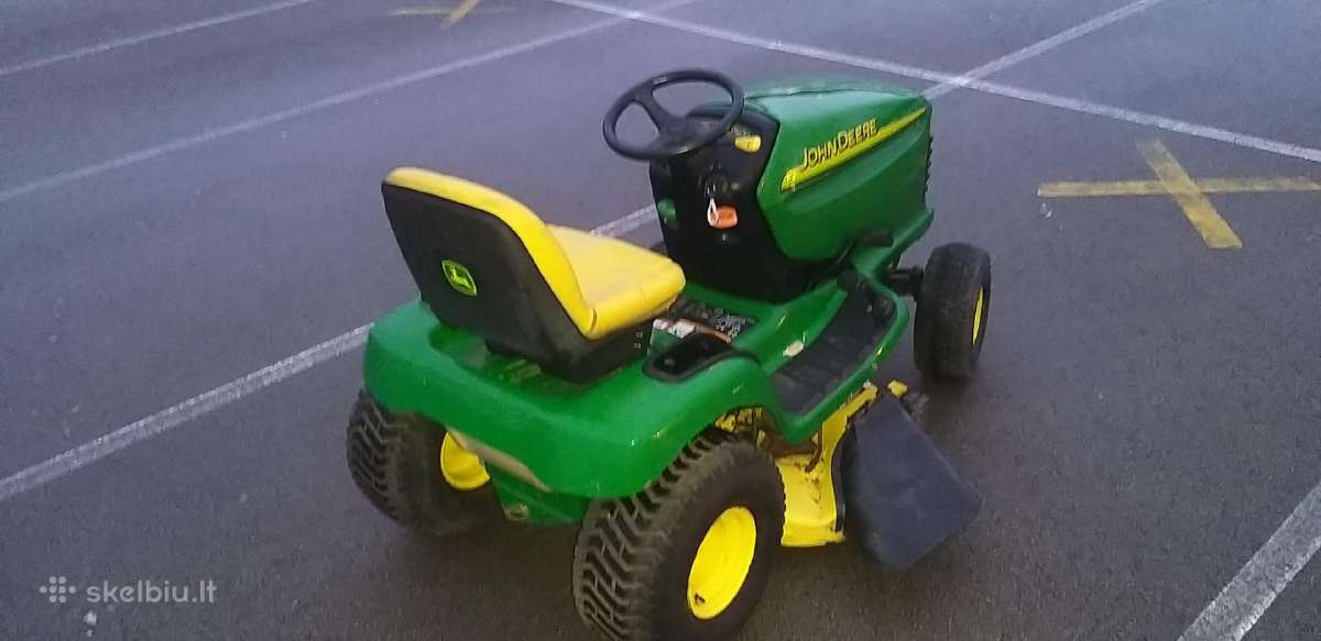 Sodo Traktorius John Deere Lt160 Automatas Varikli - nuotraukos Nr. 7