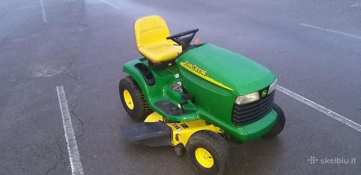 Sodo Traktorius John Deere Lt160 Automatas Varikli - nuotraukos Nr. 3