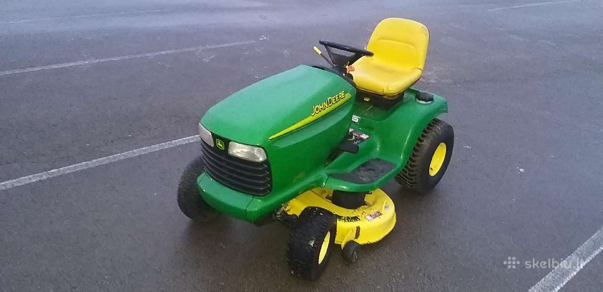 Sodo Traktorius John Deere Lt160 Automatas Varikli - nuotraukos Nr. 4