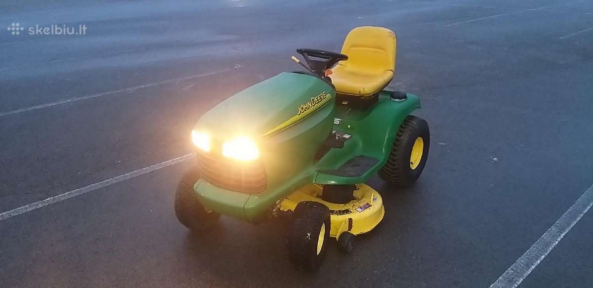 Sodo Traktorius John Deere Lt160 Automatas Varikli