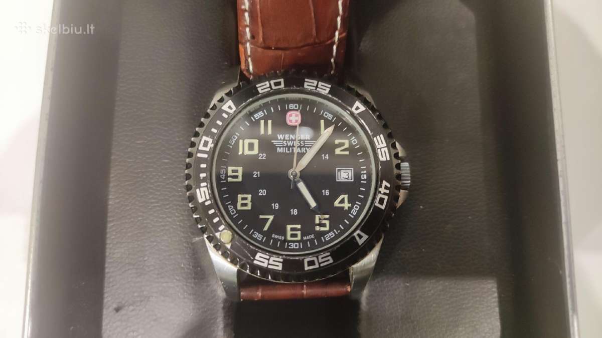 Šveicariškas laikrodis Swiss military - nuotraukos Nr. 2