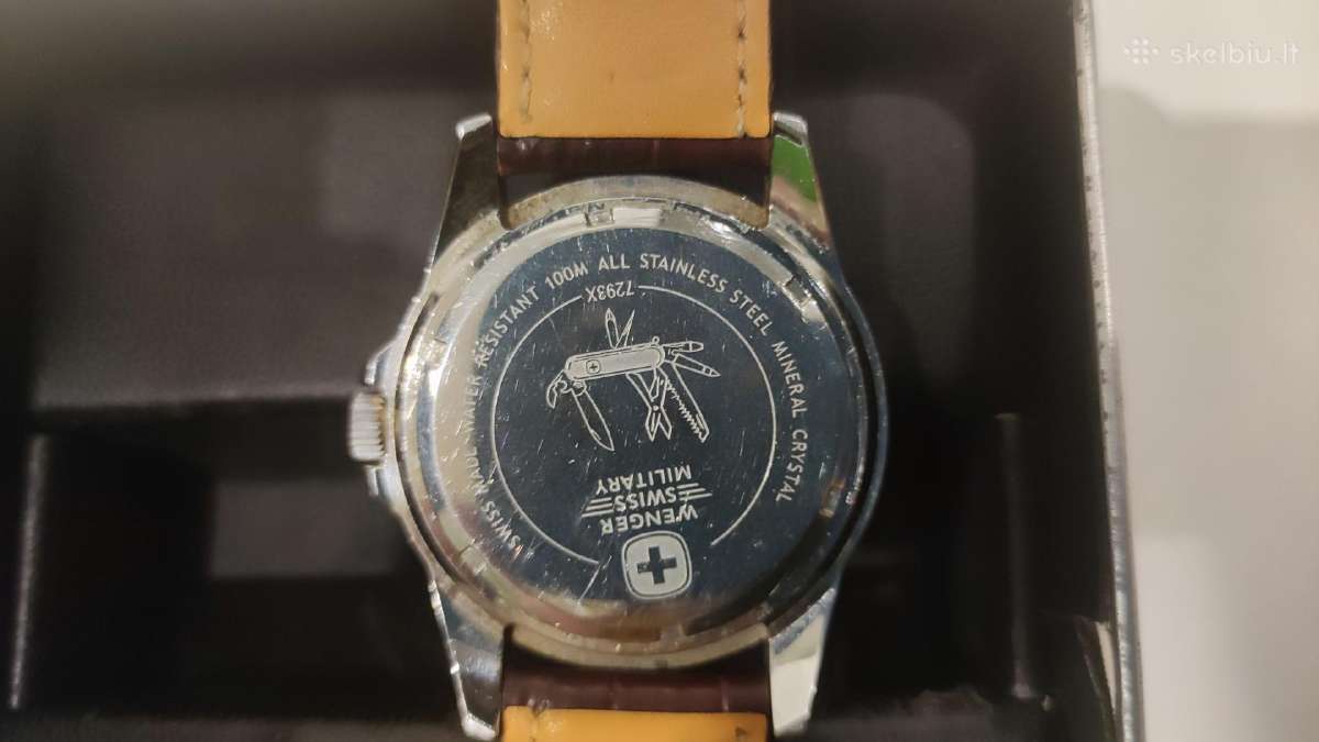 Šveicariškas laikrodis Swiss military - nuotraukos Nr. 3