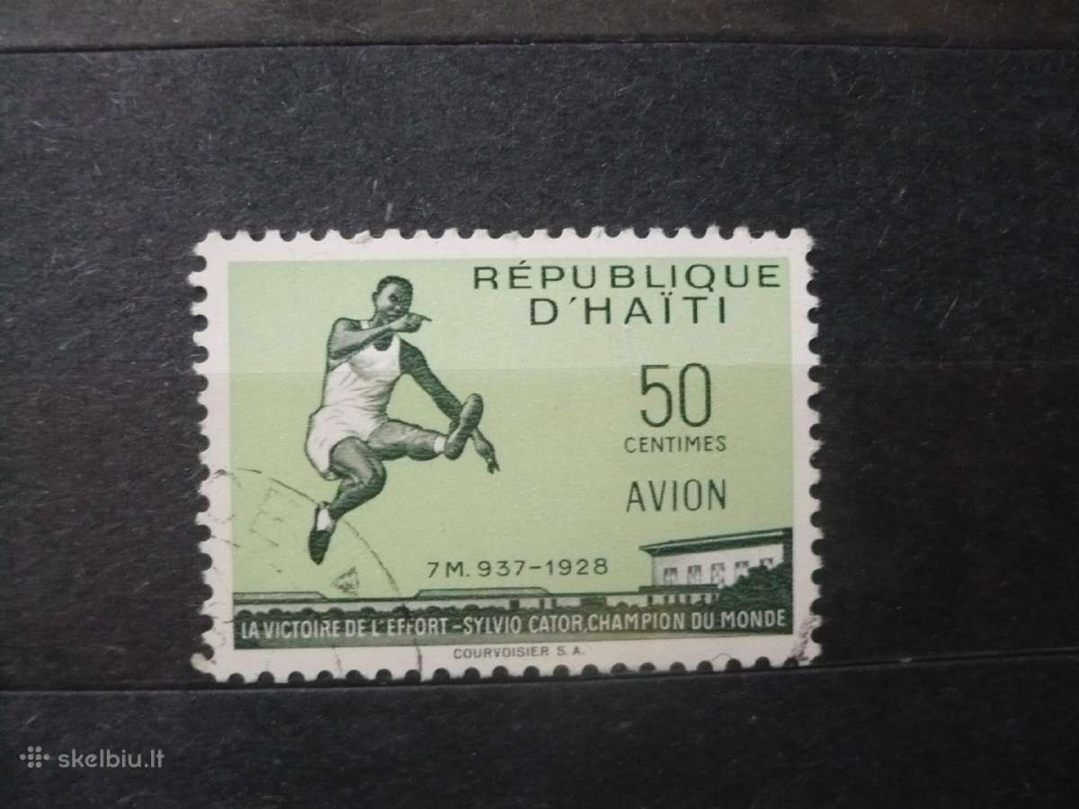 1958 m. Oro paštas – Sylvio Cator, sportininkas