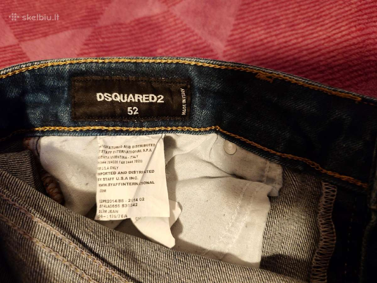 Vyriški džinsai Dsquared2. - nuotraukos Nr. 6