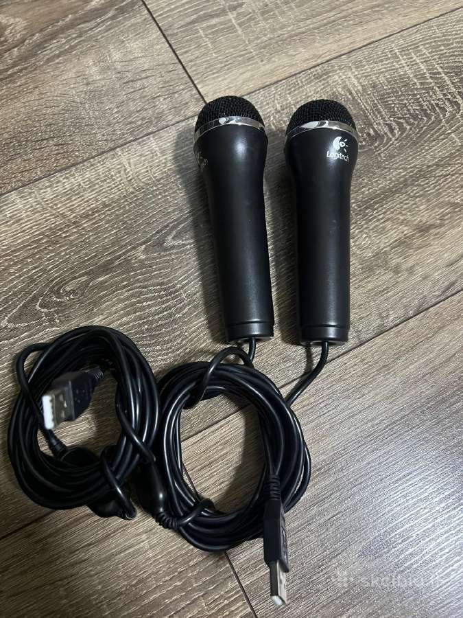 Logitech mikrafonai