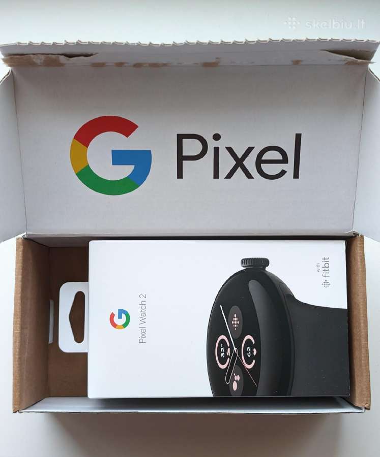 Google Pixel Watch 2 - Black / Obsidian - [Naujas] - nuotraukos Nr. 2