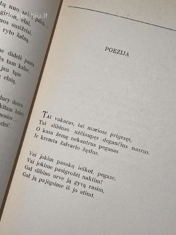 Jonas Aistis Intymios Giesmės 1935 m. knyga - nuotraukos Nr. 4